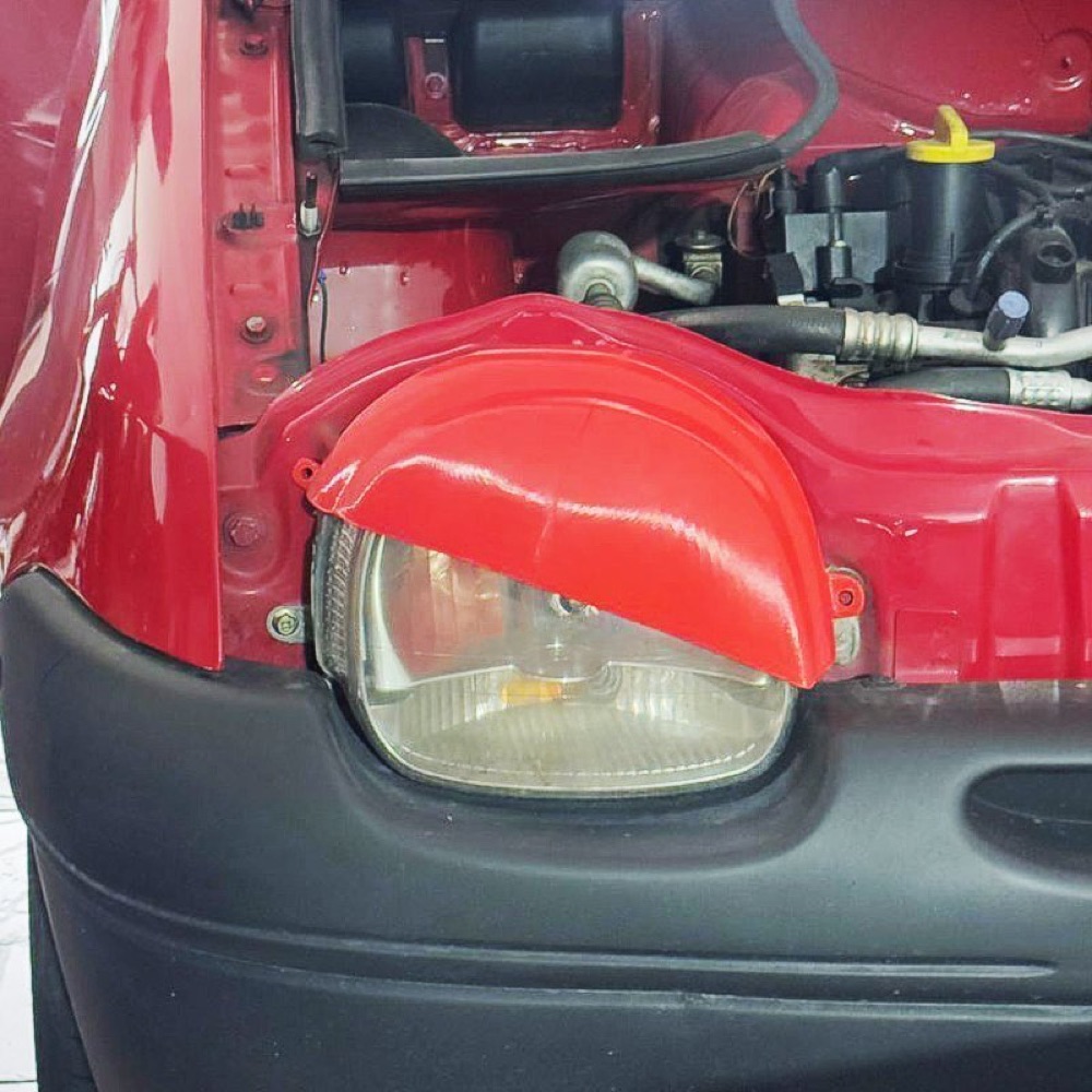 Renault Twingo Far Üstü Kirpik Kapağı (Sağ/Sol) görsel 3