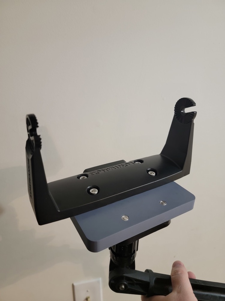 Lowrance Hook Balik Bulucu Icin Scotty Montaj Plakasi