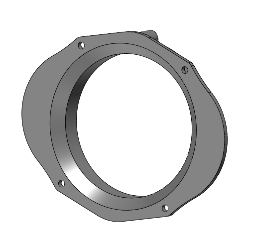 Mazda 3 Ön Kapı Hoparlör Adaptörü (16,5 cm) (Cults3D)
