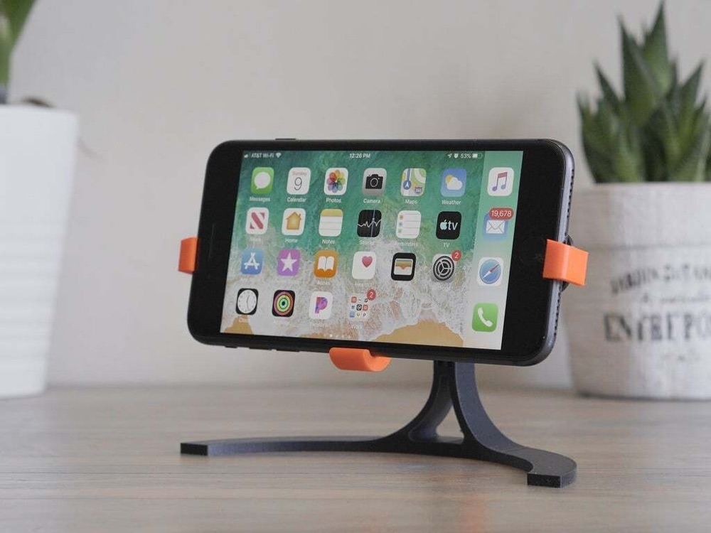 Hızlı Kavrama Mekanizmalı Telefon Standı (Çok Açılı) görsel 3