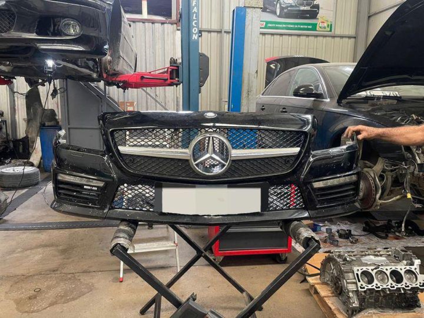 Mercedes SLK 200 Tampon Kapağı görsel 6