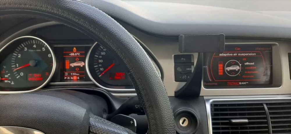 Audi Q7 (2005-2013) Kokpit Telefon Tutucu