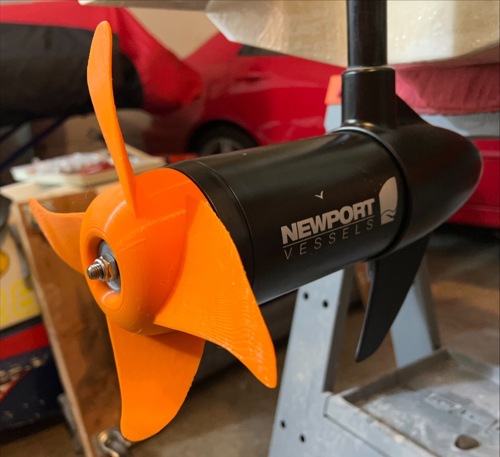 Newport Vessels Trolling Motor Icin Yuksek Performans Pervane