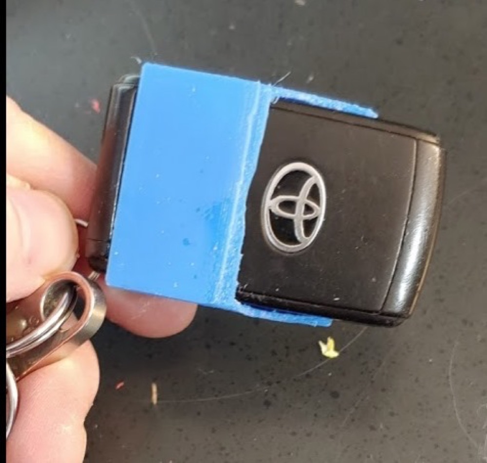Toyota Prius Anahtar Kumandası Panik Düğmesi Koruması görsel 4
