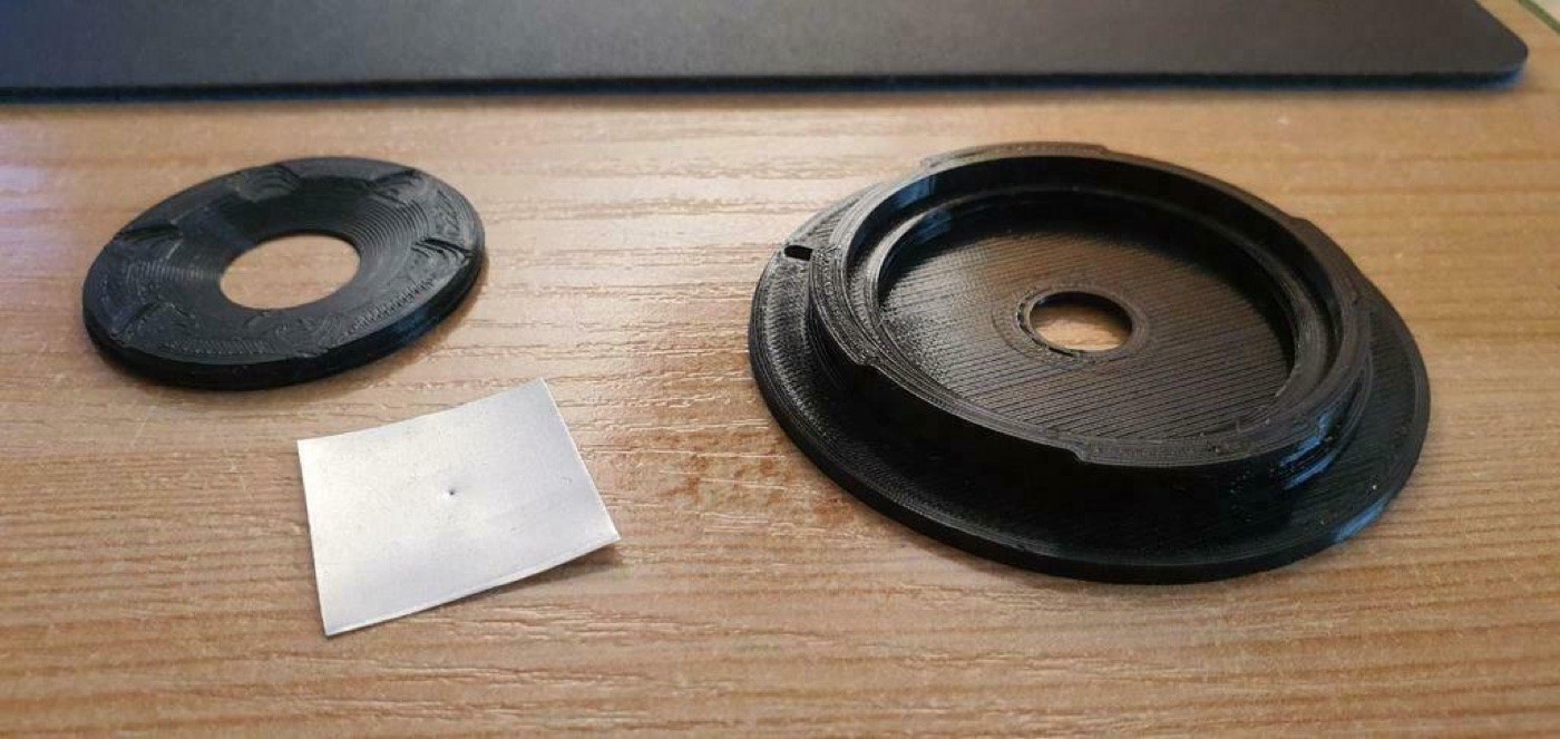Nikon Z Gövdeler için İğne Deliği (Pinhole) Kapağı (Folyo Tutucu Halkalı) görsel 2