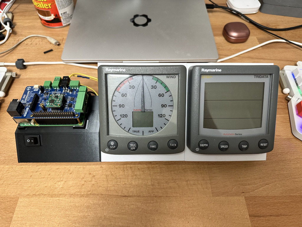 Raymarine ST60+ Masaüstü Seti İçin Raspberry Pi Tutucusu (Cults3D)