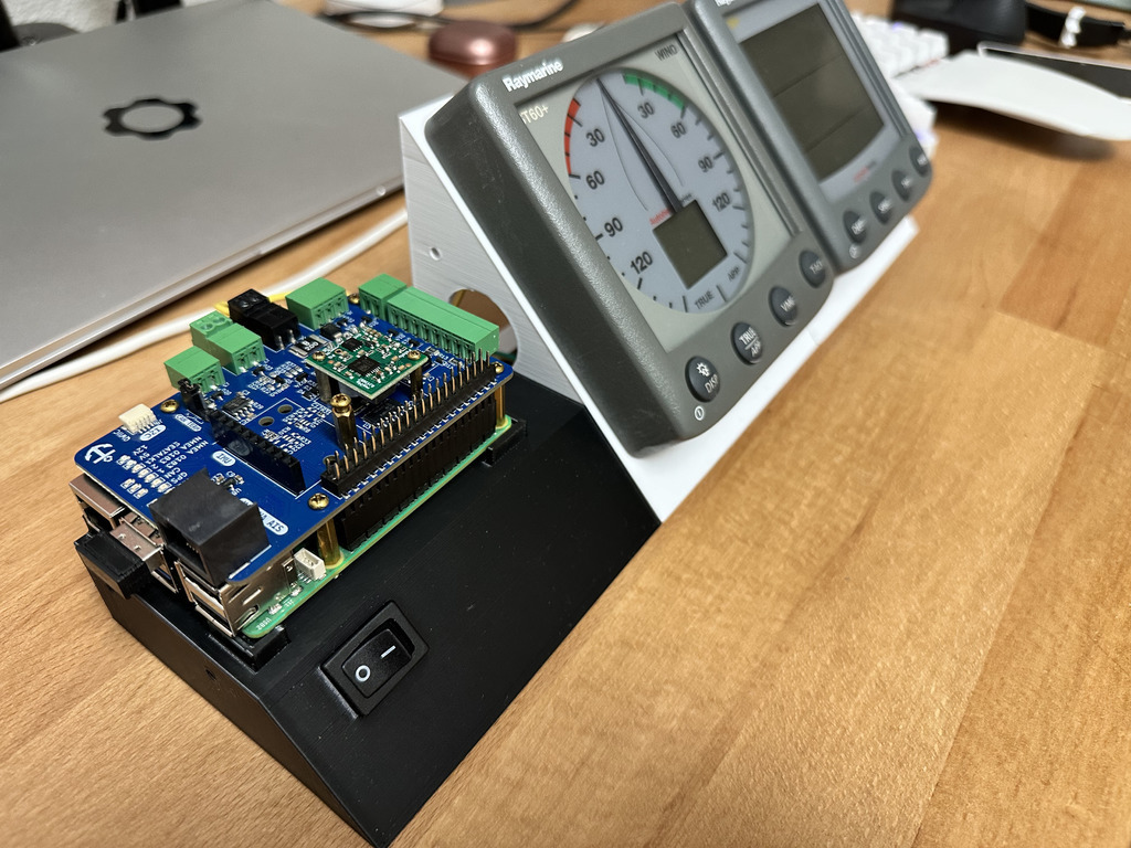 Raymarine ST60+ Masaüstü Seti İçin Raspberry Pi Tutucusu (Cults3D) görsel 3