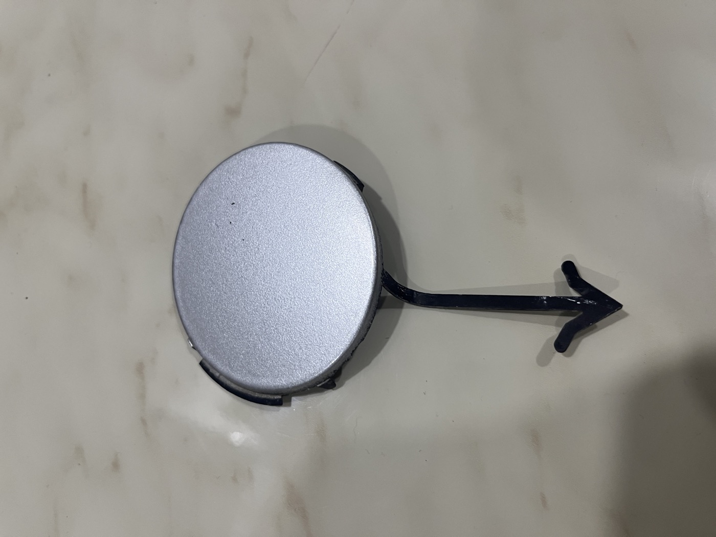 Renault Clio Symbol / Thalia Arka Tampon Çeki Demiri Kapağı (2009-2012)