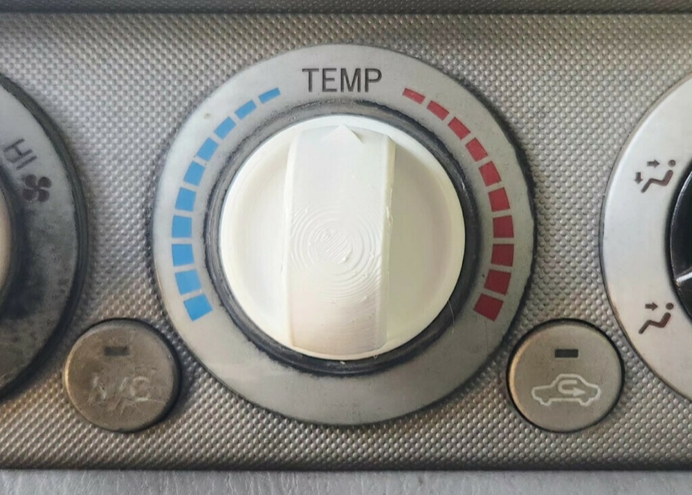 Toyota Tacoma Klima Paneli Düğmesi (2. Versiyon)