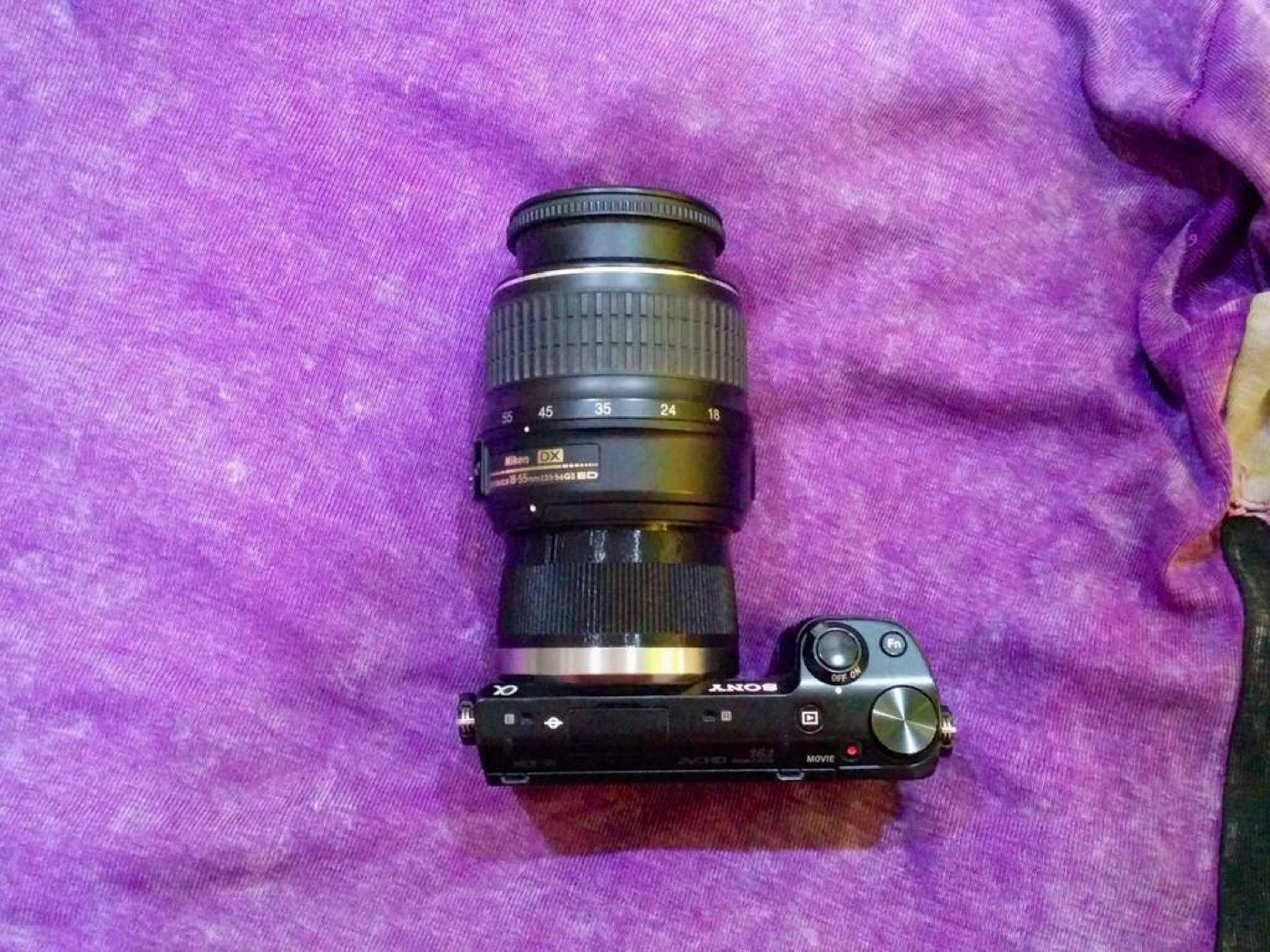 Nikon F Bayonetli Objektifler için Sony E-Mount Gövde Adaptörü (Adaptör Halkası) görsel 2