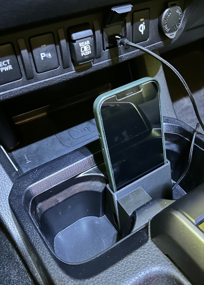 Toyota Tacoma iPhone Dock