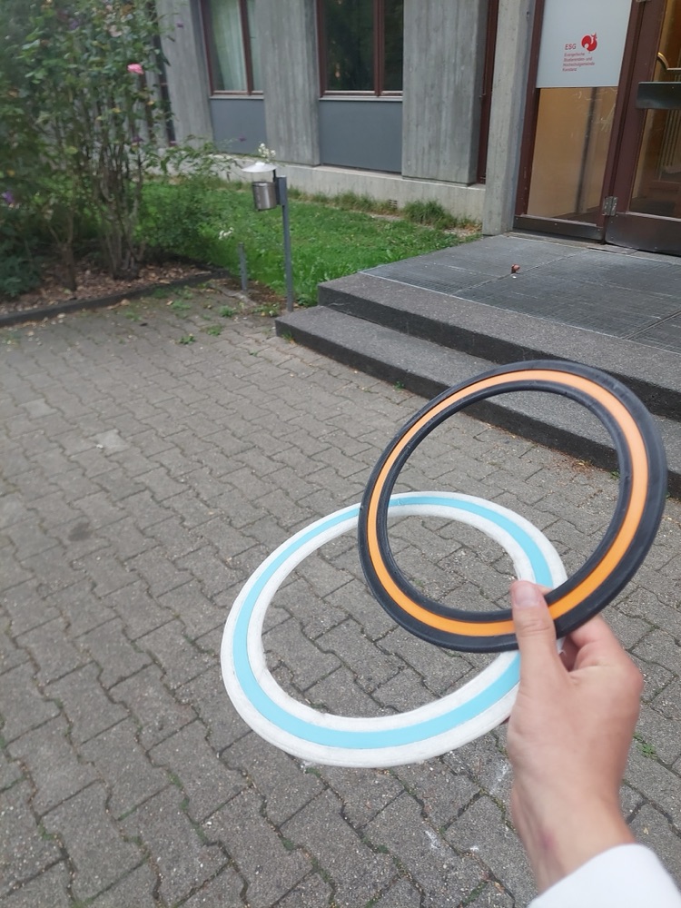 Halka Frizbi — Hafif ve Dayanıklı Uçan Halka Disk (6-25 cm Çap Seçenekli) görsel 2