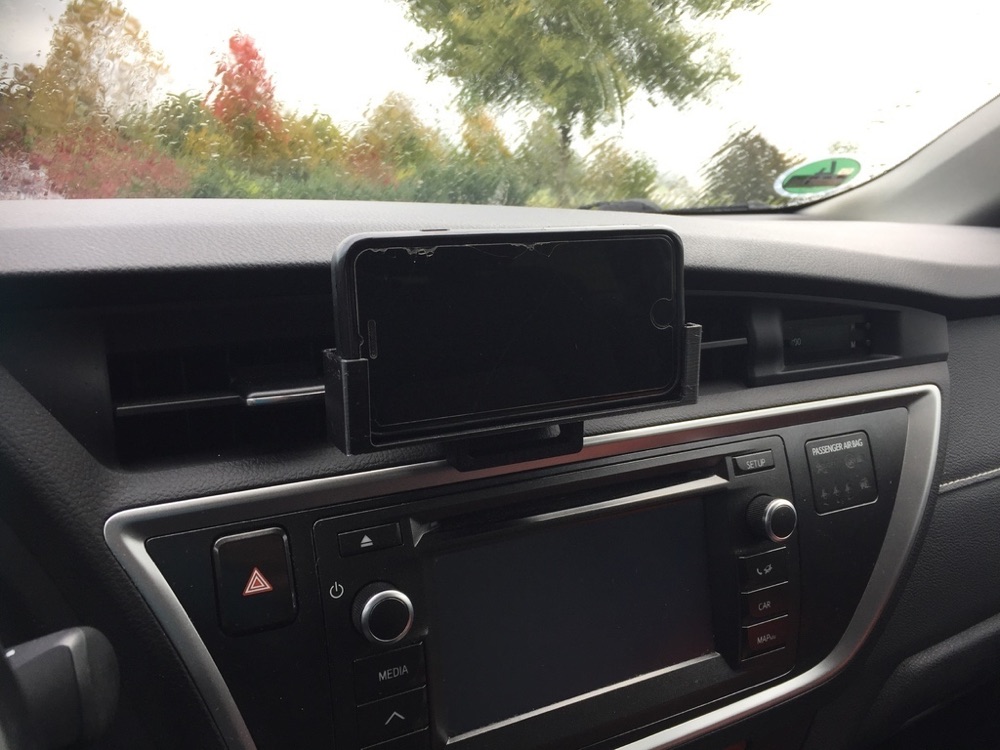Toyota Auris Havalandırma Telefon Tutucu görsel 2