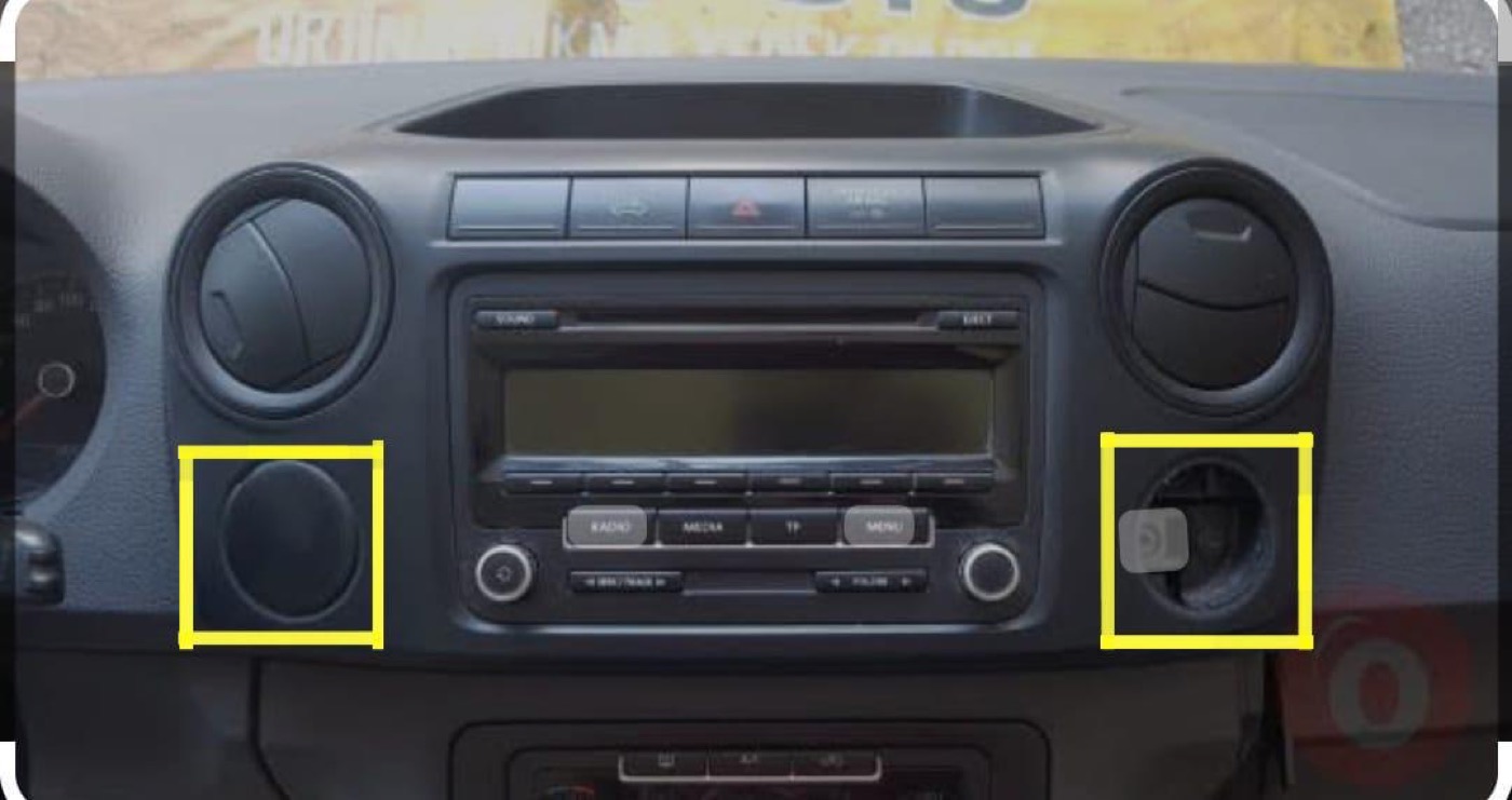 Volkswagen Amarok Bardaklık Kapağı
