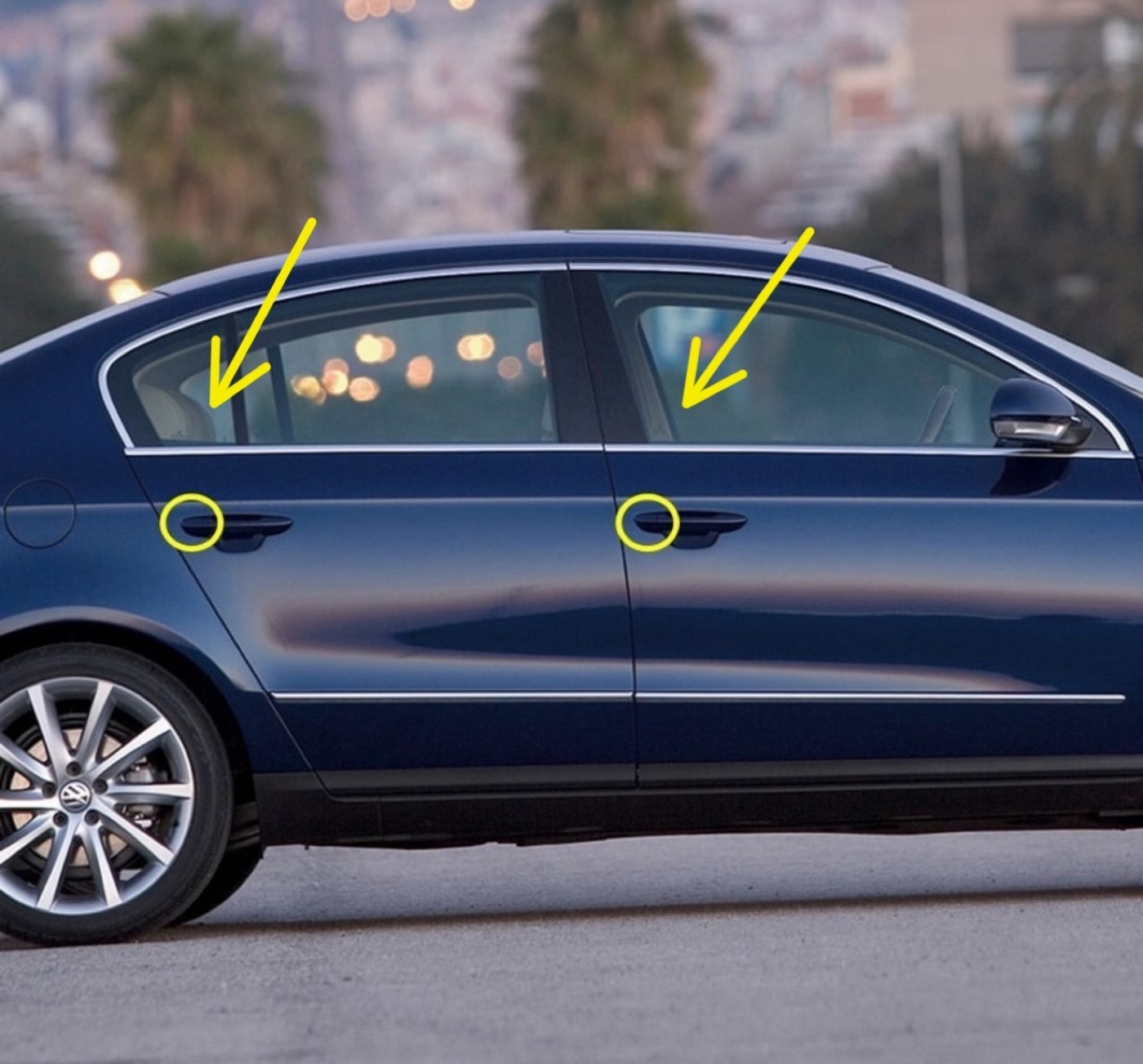 Volkswagen Passat CC Kapı Kolu Kapağı