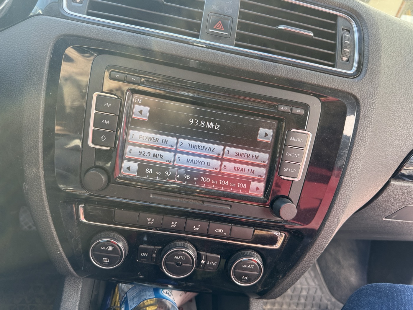 Volkswagen Polo / Golf / Jetta / Caddy Multimedya Düğmesi görsel 3