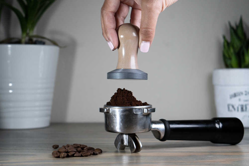 Espresso Tamper (Ahşap Desenli)