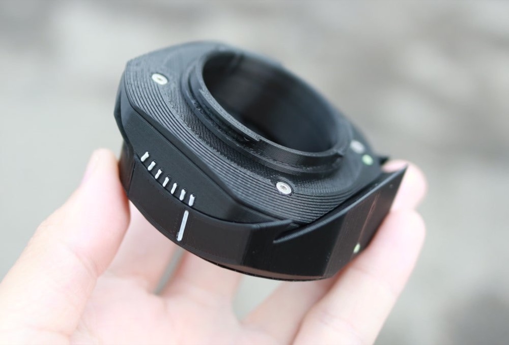 Canon EF → EOS M / Fujifilm X Ayarlı Tilt Lens Adaptörü