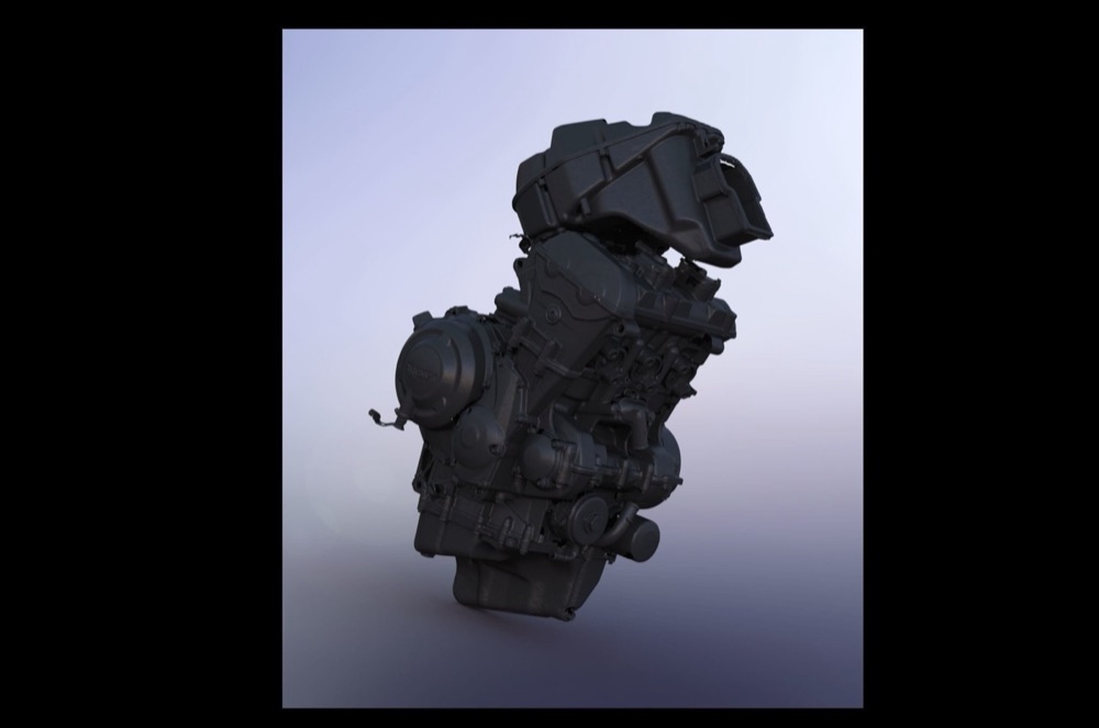 Triumph 675 motor bloğu