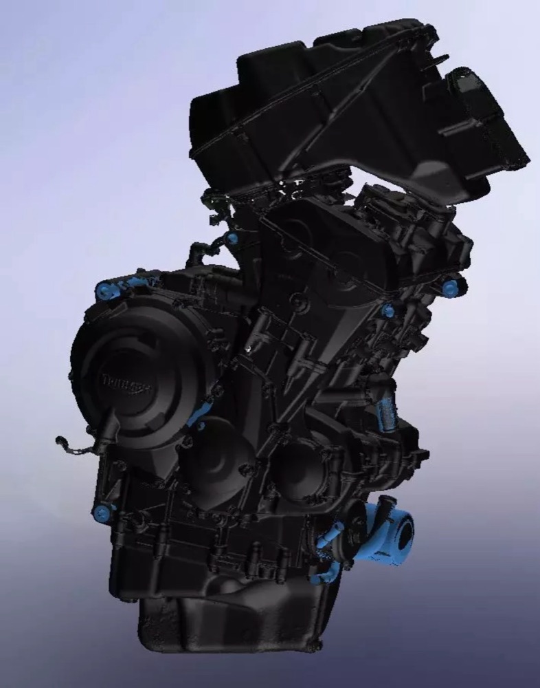 Triumph 675 motor bloğu görsel 3