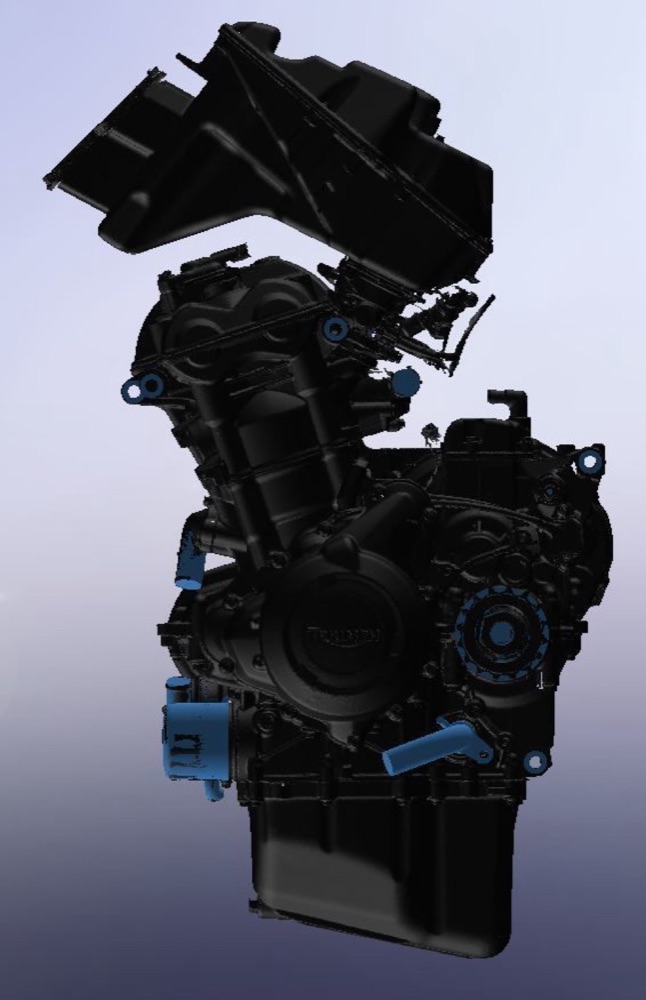 Triumph 675 motor bloğu görsel 4
