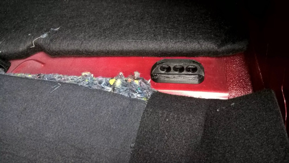 Dacia Logan Bagaj Ankraj Noktası (PET-G, M6 Uyumlu)