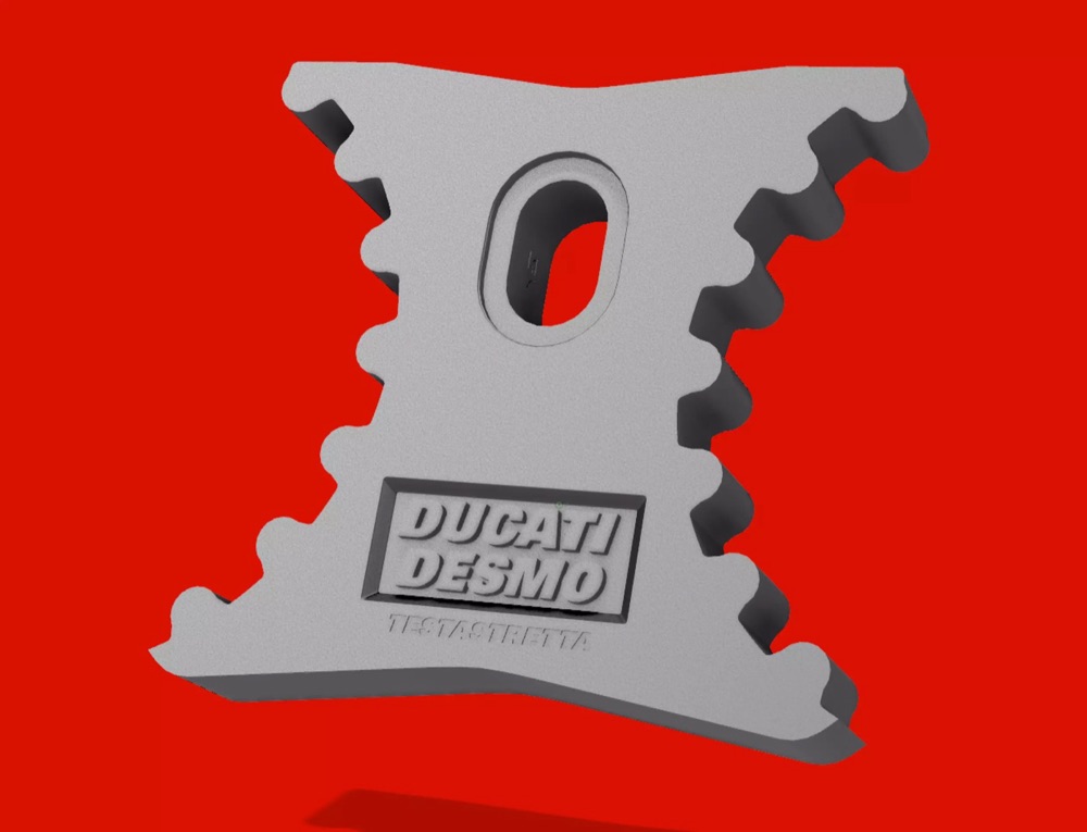 Ducati Desmo Testastretta eksantrik kilidi görsel 3