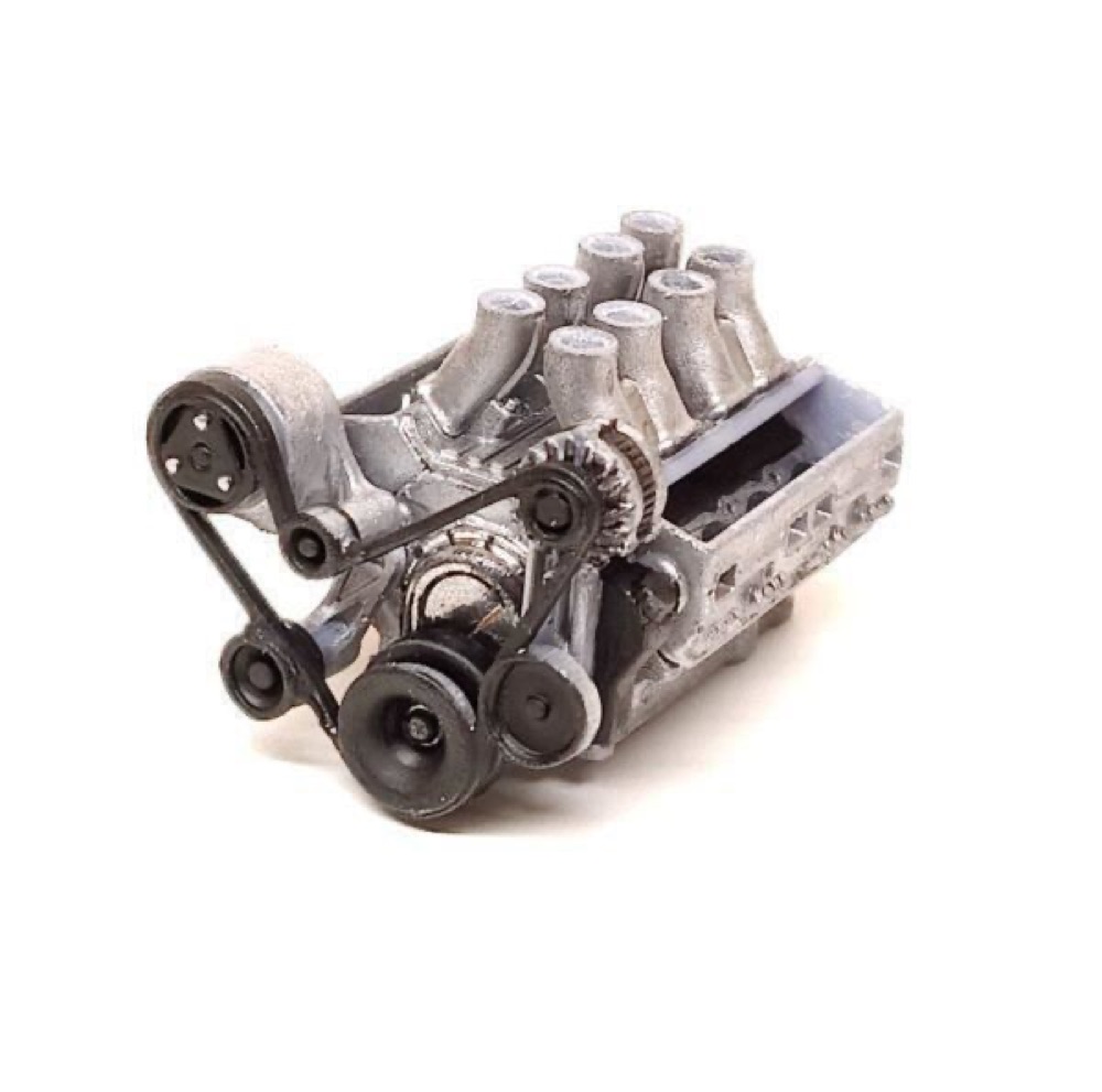 Chevy Small Block V8 Hilborn Emme Manifoldu görsel 6