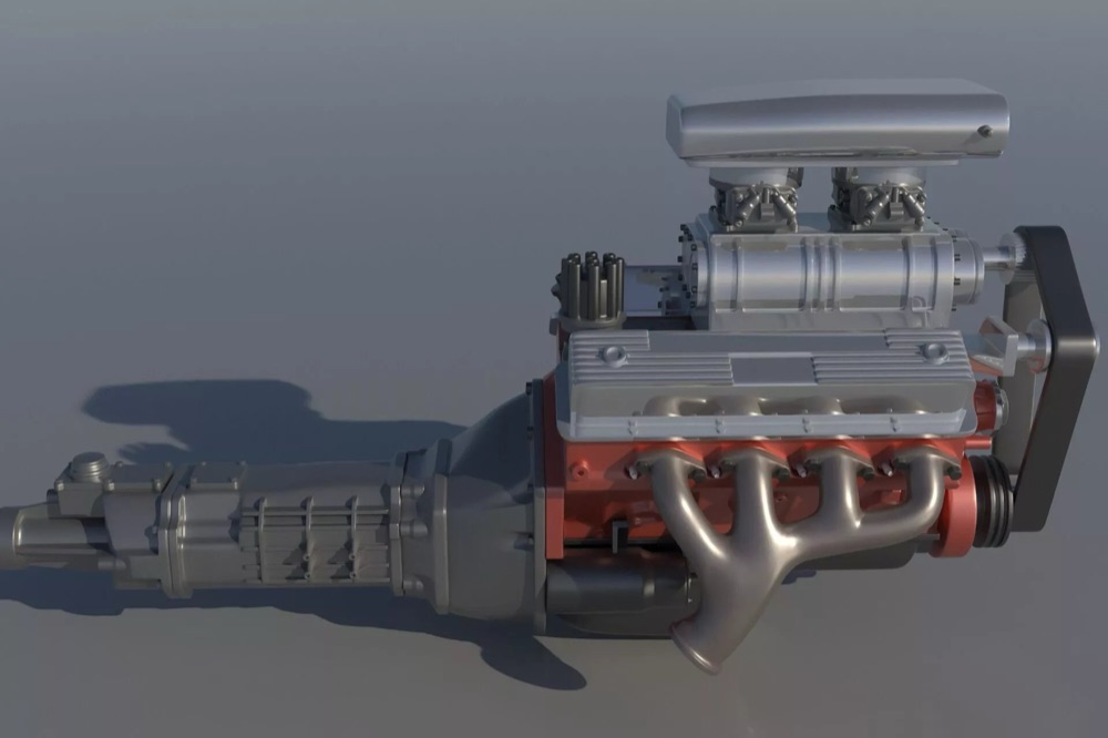 Chevrolet Big Block 454 Supercharger görsel 5