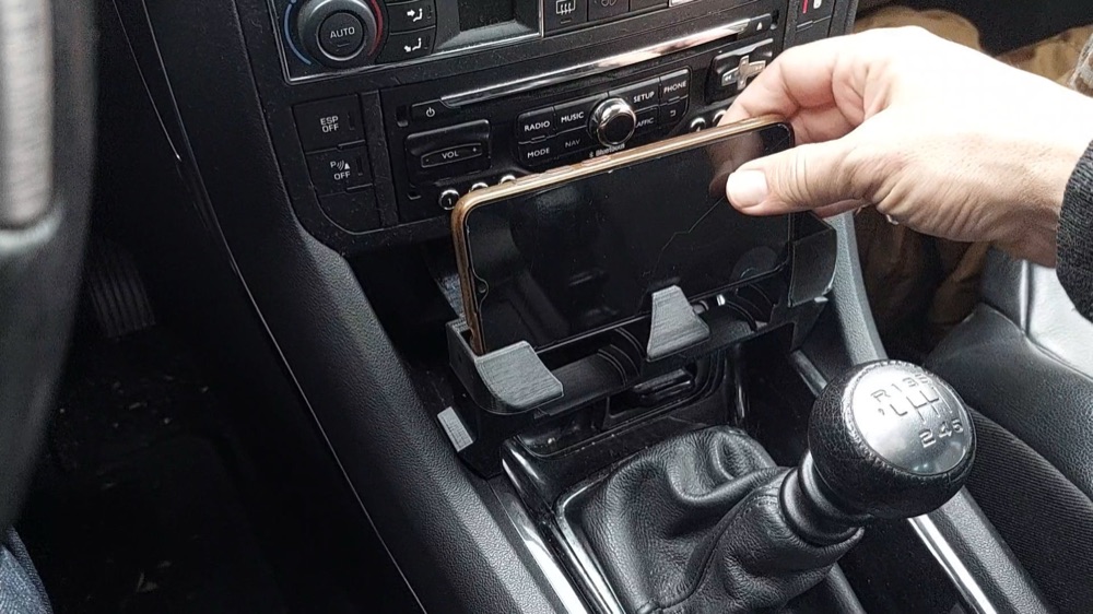 Citroën C5 X7 Çift Bardaklık + Telefon Tutucu görsel 2