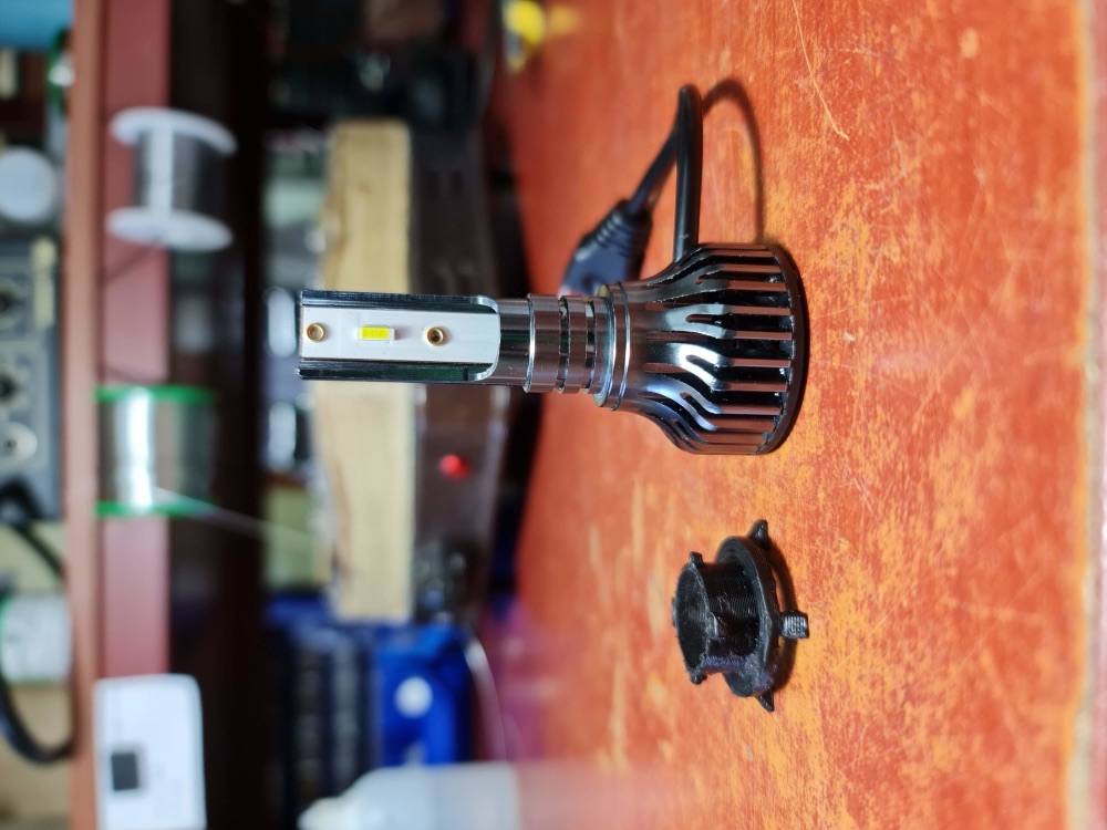 Citroën C5 X7 HP19W - H7 LED Far Ampulü Adaptörü