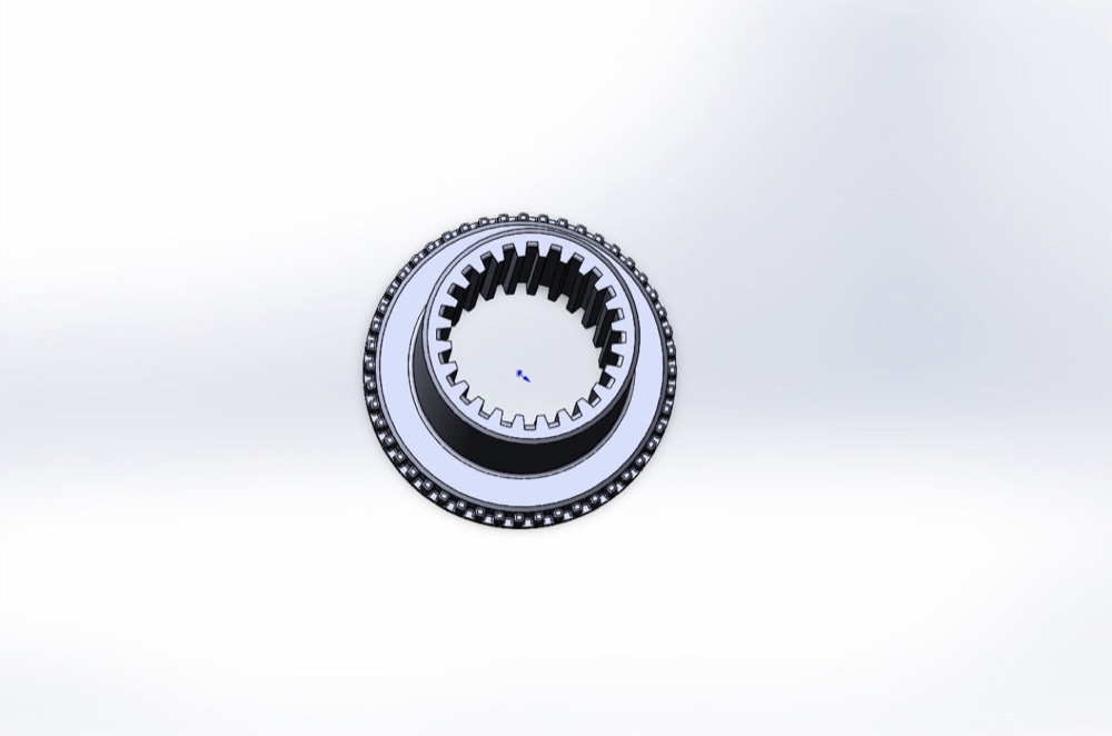 Hyundai Accent Cam Kaldırma Kavrama Dişlisi (82403-25010) görsel 2
