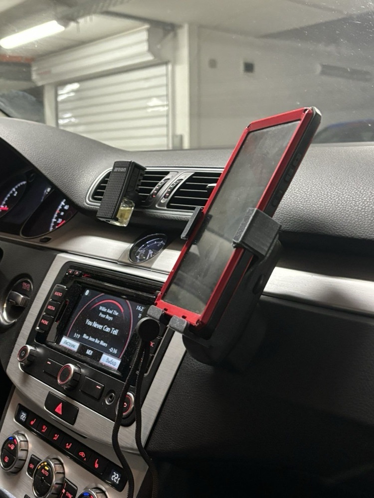 Volkswagen Passat B5 / B6 / B7 Fabrika Telefon Yuvası Büyük Ekran Aparatı görsel 4