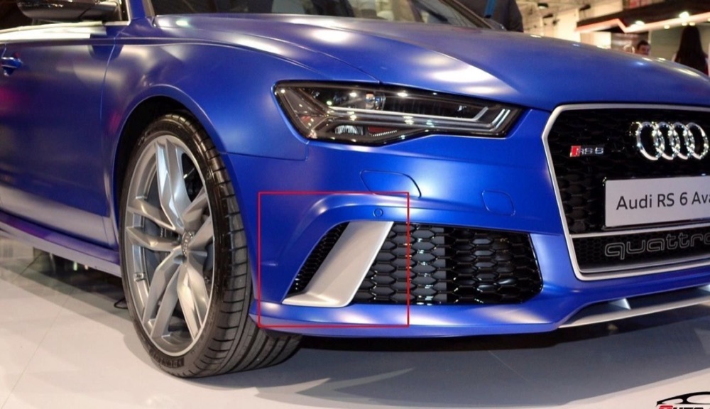 Audi RS6 Sis Farı Çerçevesi Seti (Sağ/Sol) görsel 2