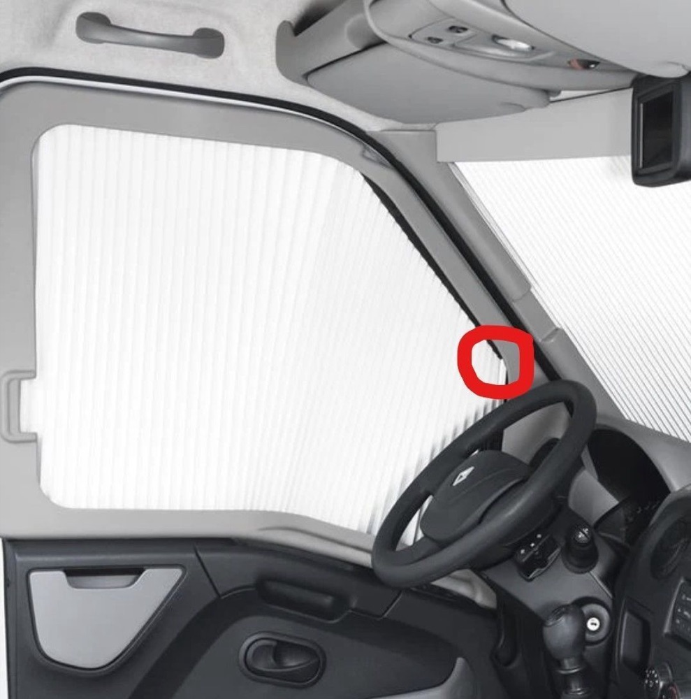 Fiat Ducato Ön Cam Perdesi Menteşe Seti