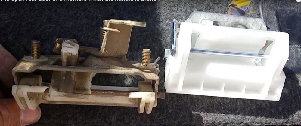 Mitsubishi Pajero / Montero Arka Kapı Kilit Onarım Takımı