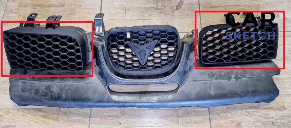 Seat Leon Cupra Mk1 Ön Yan Izgara Çifti