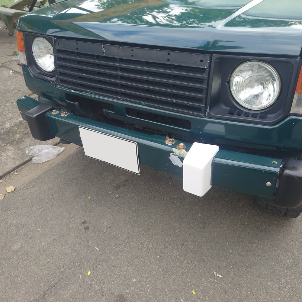 Mitsubishi Pajero Mk1 Ön Tampon Koruma Takozu