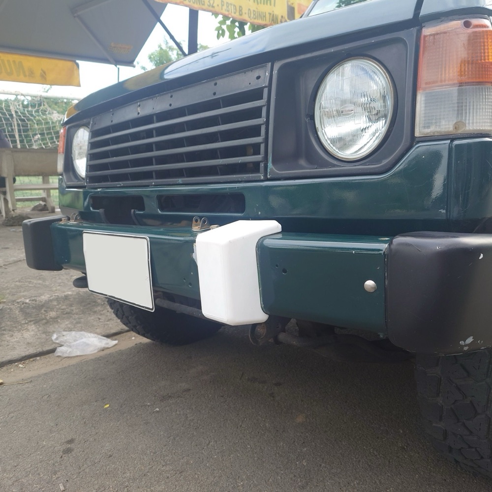 Mitsubishi Pajero Mk1 Ön Tampon Koruma Takozu görsel 2