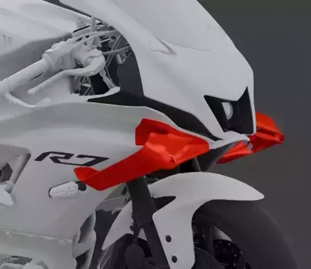 Yamaha R7 Winglet Çifti görsel 3