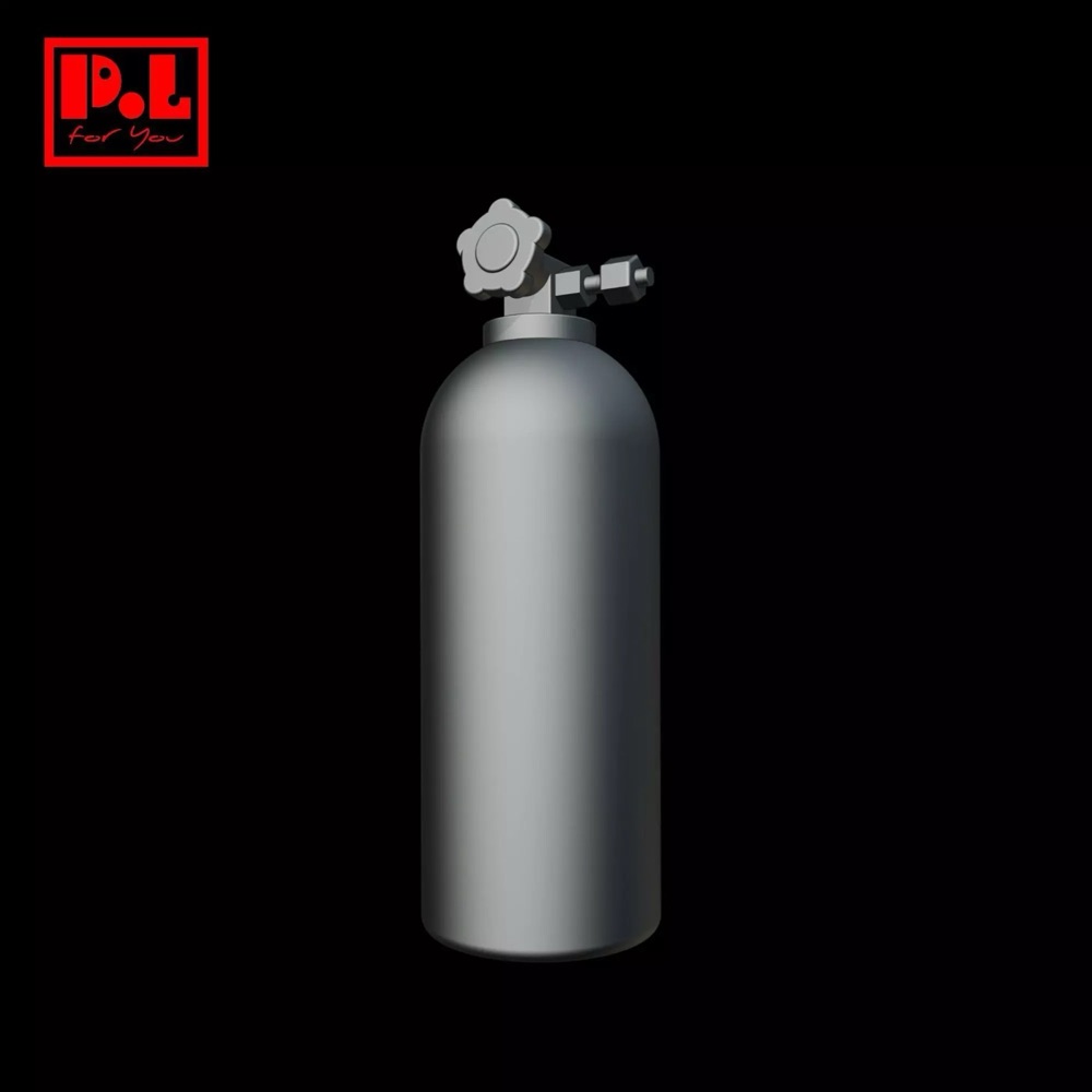 NOS Nitrous Oxide Azot Tankı Modeli (Hemi V8 Ford Chevy GMC)