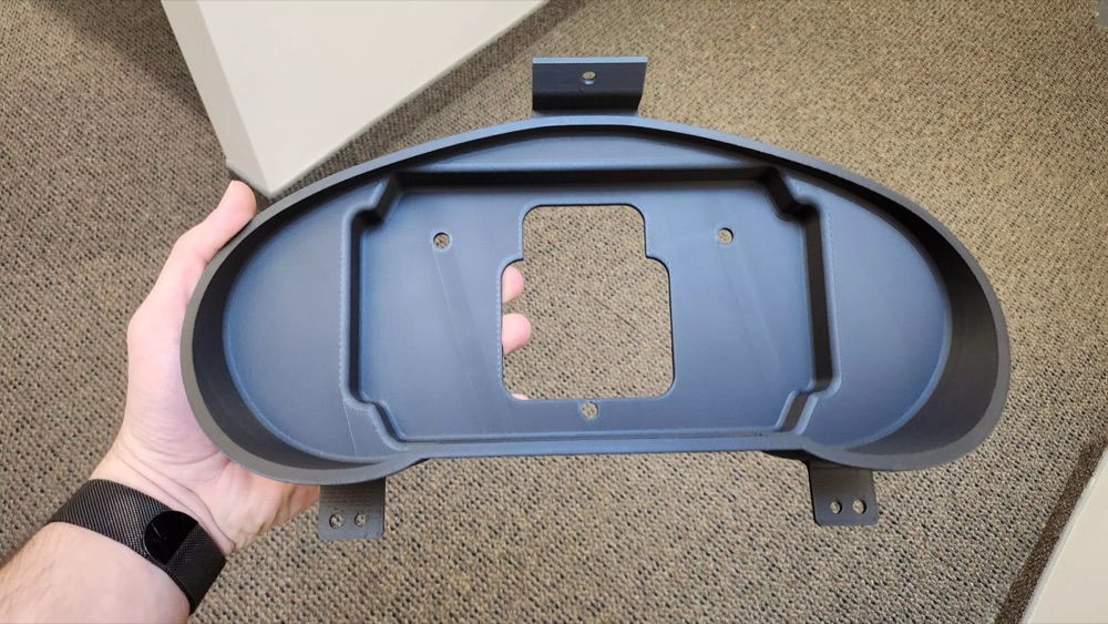Subaru Haltech iC-7 Gösterge Montaj Braketi