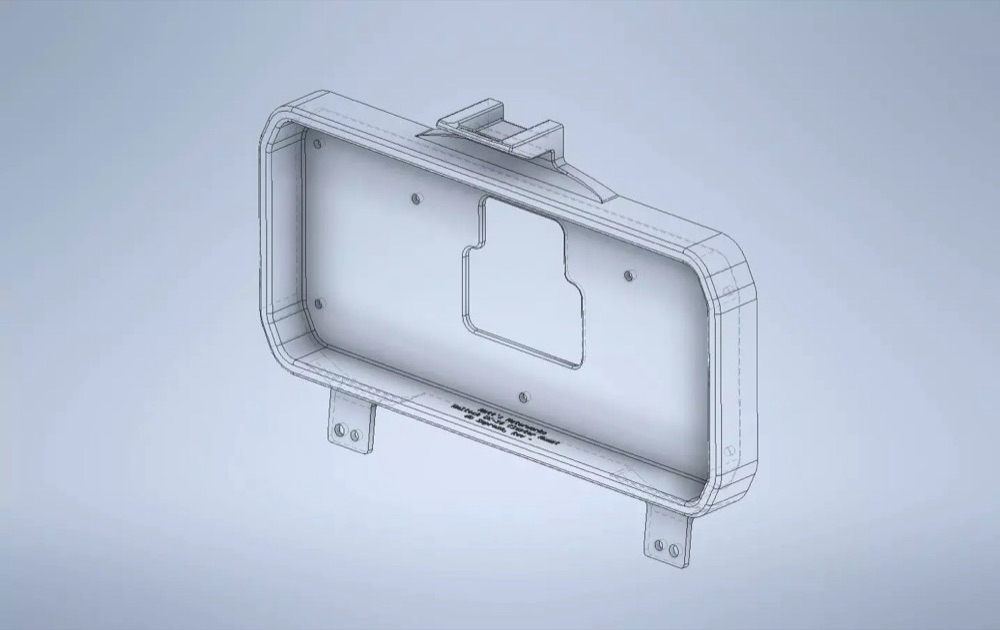 Subaru Haltech UC-10 Gösterge Montaj Braketi görsel 3