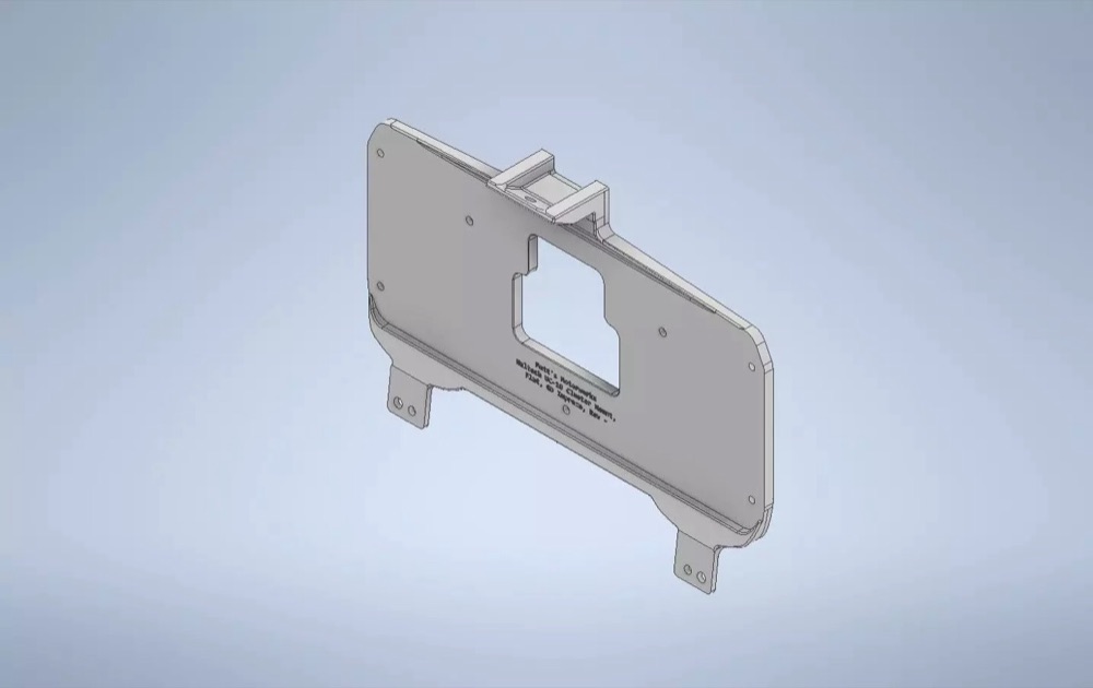 Subaru Haltech UC-10 Düz Gösterge Montaj Braketi görsel 2