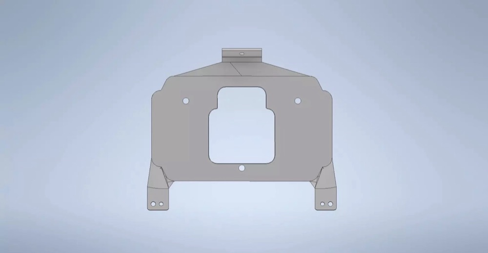 Subaru Haltech iC-7 Düz Gösterge Montaj Braketi