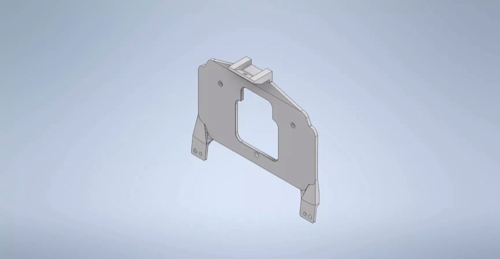 Subaru Haltech iC-7 Düz Gösterge Montaj Braketi görsel 3