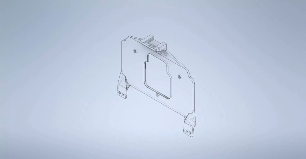 Subaru Haltech iC-7 Düz Gösterge Montaj Braketi görsel 4