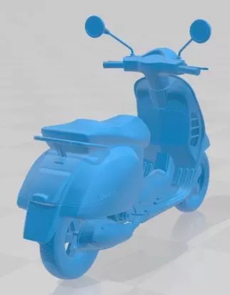 Vespa GTS 300 Super 2011 Model Scooter görsel 2