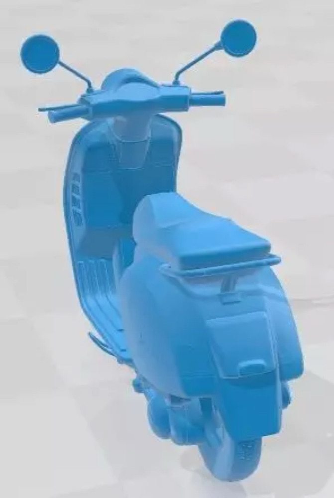 Vespa GTS 300 Super 2011 Model Scooter görsel 3