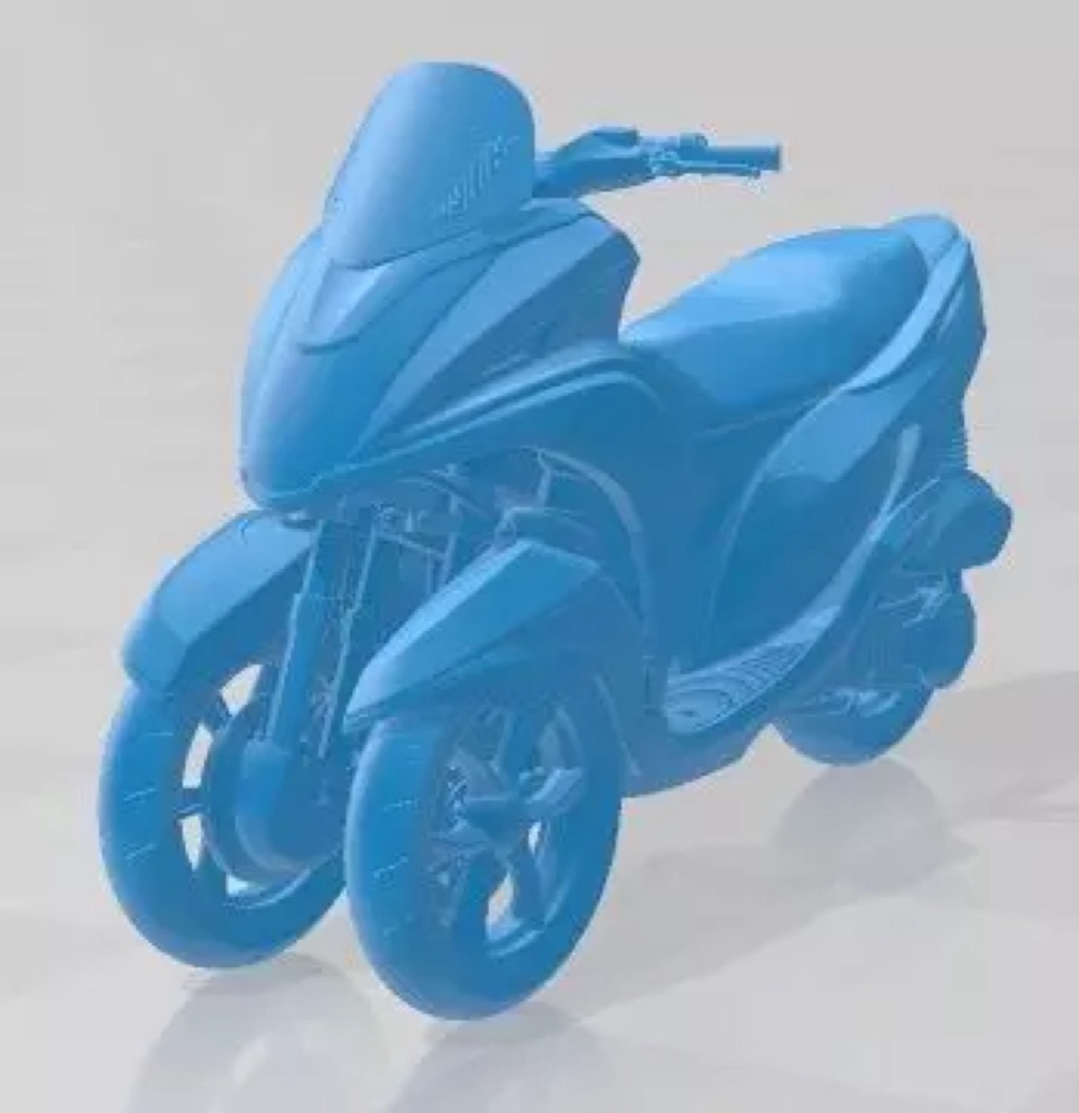 Yamaha Tricity 2015 model motosiklet